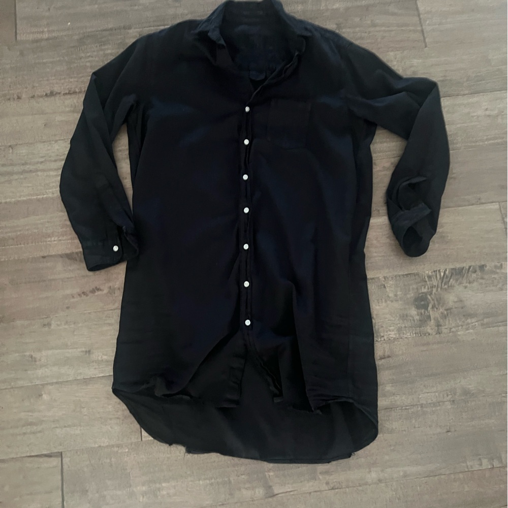 Black Button-Up Shirt